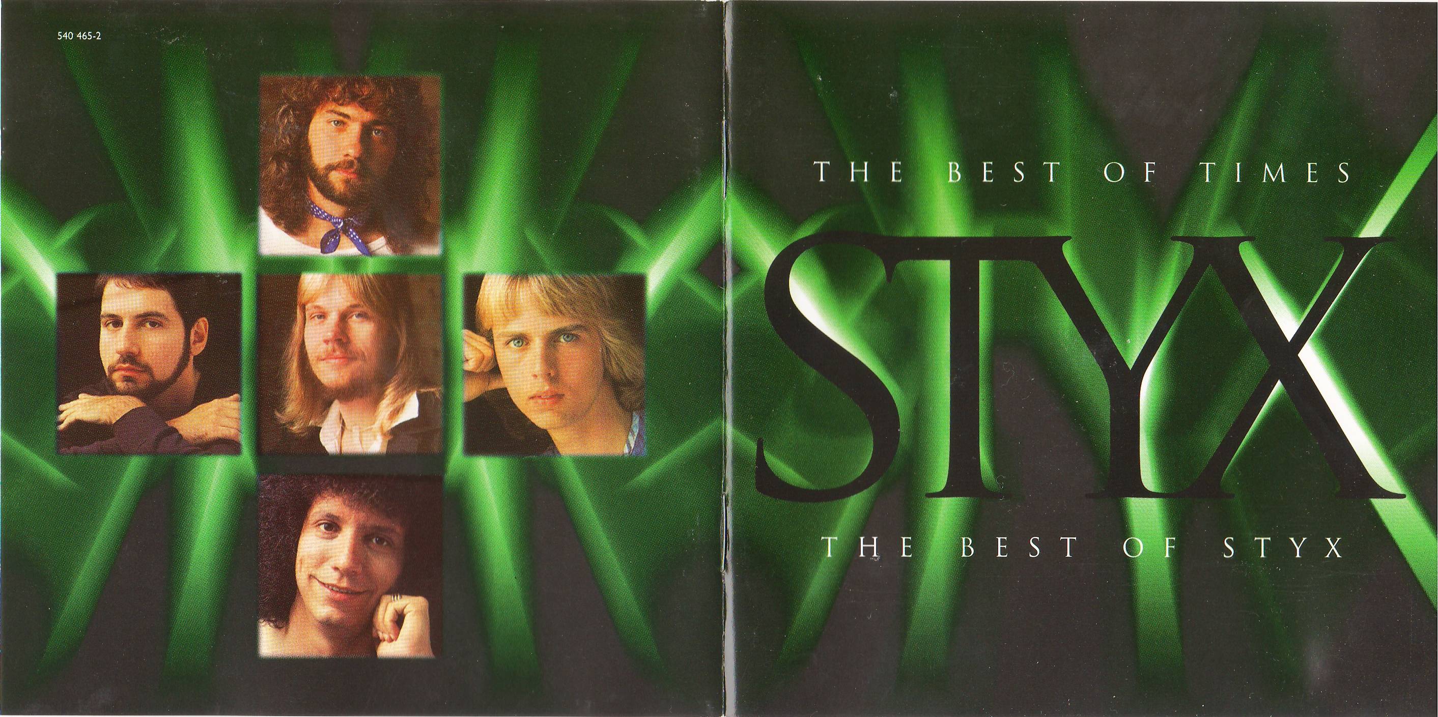 Styx  The Best Of Times; The Best Of Styx : Front + Inlay